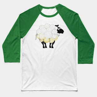 Fluff E. Ovis Baseball T-Shirt